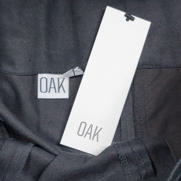 OAK NYC Mens Size XS Belted‎ Drop Crotch Panel Pants Cropped Black New With Tags - Picture 7 of 8